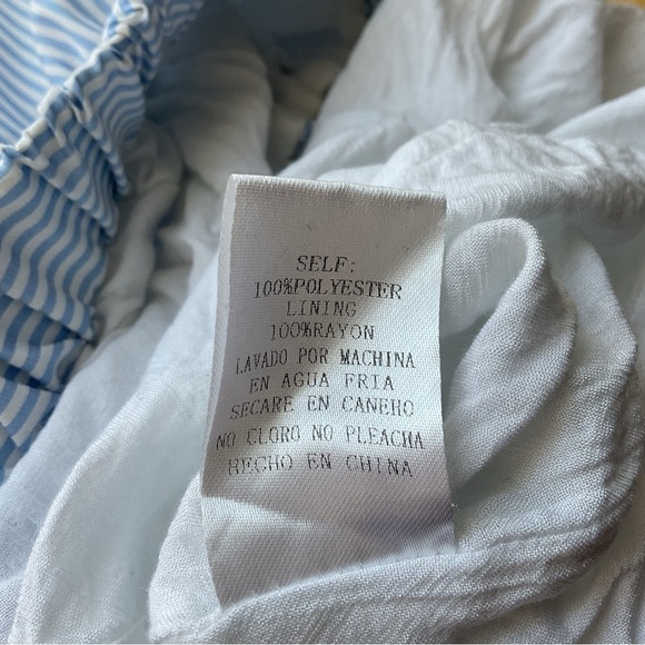 TCEC Striped Strapless Maxi Dress Size Small - Picture 7 of 9